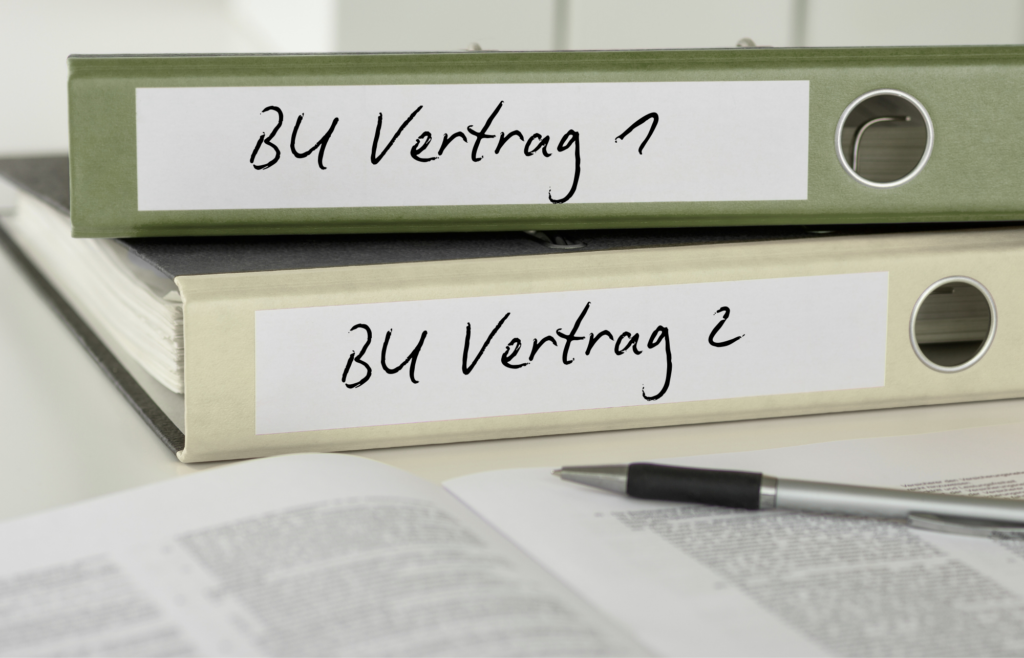 2-Vertragslösung BU
